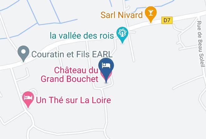 Indre Et Loire - Chateau Du Grand Bouchet Maps