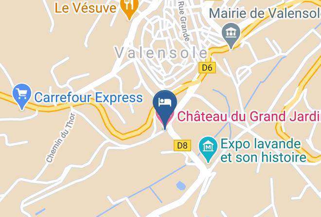 Alpes De Haute Provence - Chateau Du Grand Jardin Maps