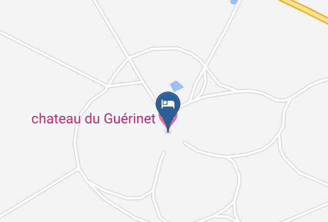 Loir Et Cher - Chateau Du Guerinet Maps