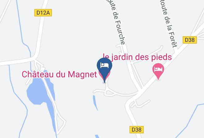 Indre - Chateau Du Magnet Maps