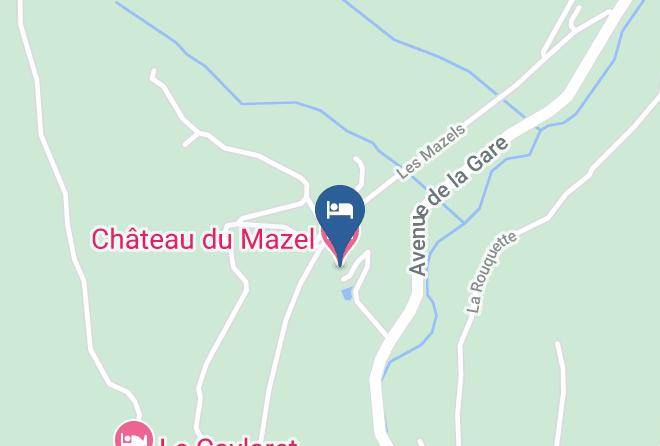 Chateau Du Mazel Map