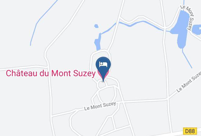 Loir Et Cher - Chateau Du Mont Suzey Maps