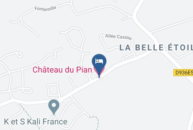 Gironde - Chateau Du Pian Maps