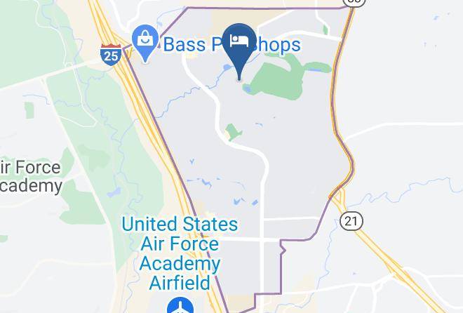 El Paso - Chateau Du Pikes Peak Maps