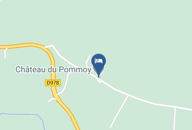 Saone Et Loire - Chateau Du Pommoy Maps