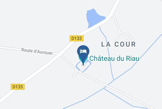 Chateau Du Riau Map