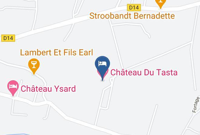 Gironde - Chateau Du Tasta Maps