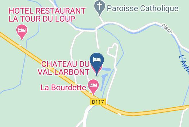 Ariege - Chateau Du Val Larbont Maps