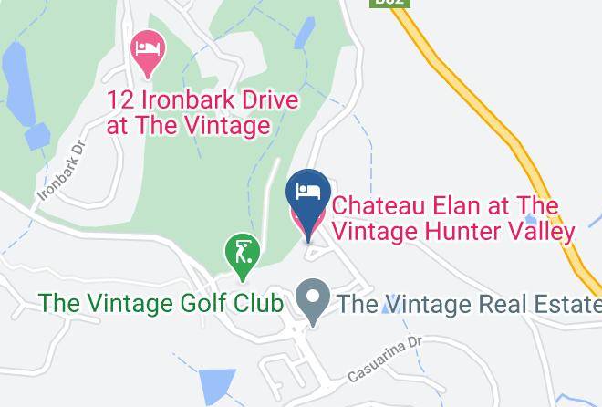 Cessnock - Chateau Elan At The Vintage Hunter Valley Maps