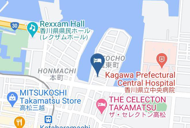 Takamatsu City - Chateau Est Takamatsu Maps