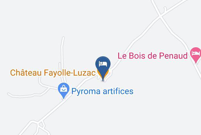 Dordogne - Chateau Fayolle Luzac Maps