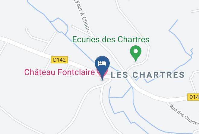 Chateau Fontclaire Map