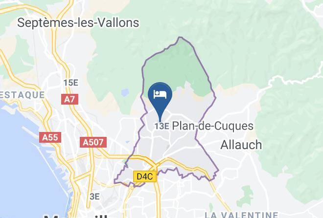 Bouches Du Rhone - Chateau Gombert Maps