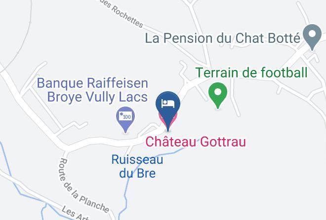 La Broye - Chateau Gottrau Maps