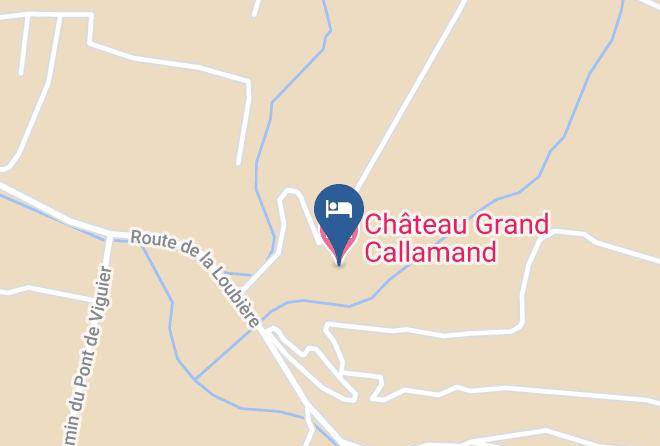 Vaucluse - Chateau Grand Callamand Maps