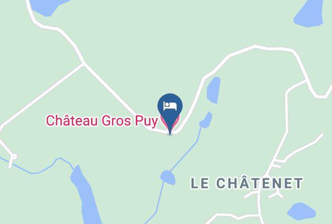 Dordogne - Chateau Gros Puy Maps