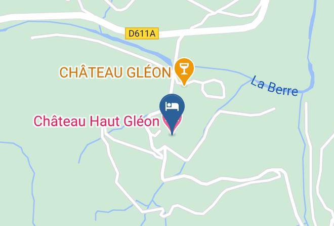 Aude - Chateau Haut Gleon Maps