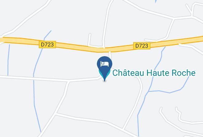 Chateau Haute Roche Map
