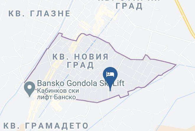 Bansko - Chateau Hotel Maps