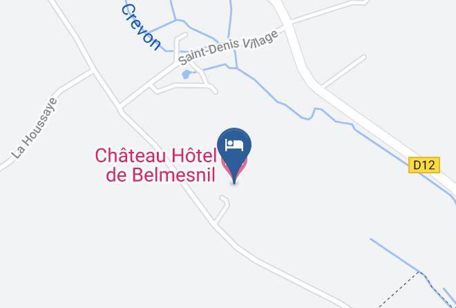 Seine Maritime - Chateau Hotel De Belmesnil Maps