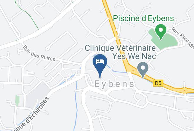 Isere - Chateau Hotel De La Commanderie Maps