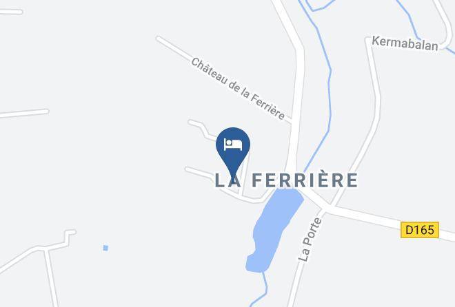 Morbihan - Chateau Hotel De La Ferriere Maps