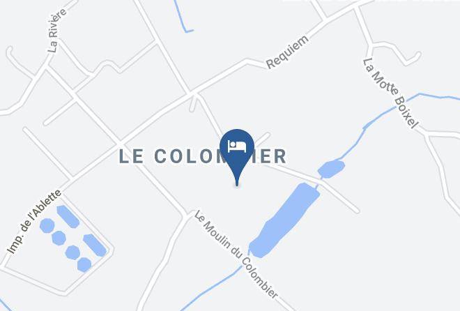 Ille Et Vilaine - Chateau Hotel Du Colombier Maps