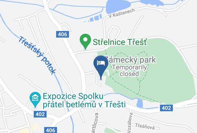 Jihlava - Chateau Hotel Trest Maps