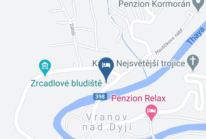 Znojmo - Grand Hotel Luchatko Maps