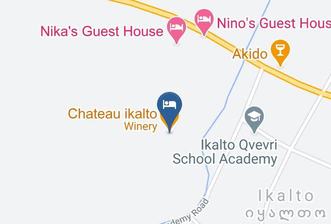 Telavi - Chateau Ikalto Maps