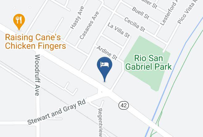 Los Angeles - Chateau Inn & Suites Maps