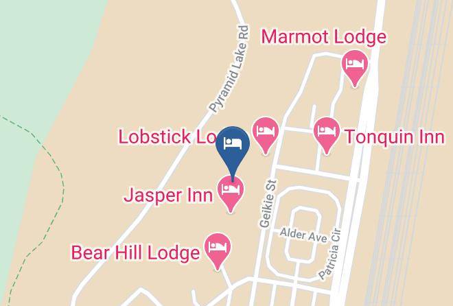 Chateau Jasper Hotel Map