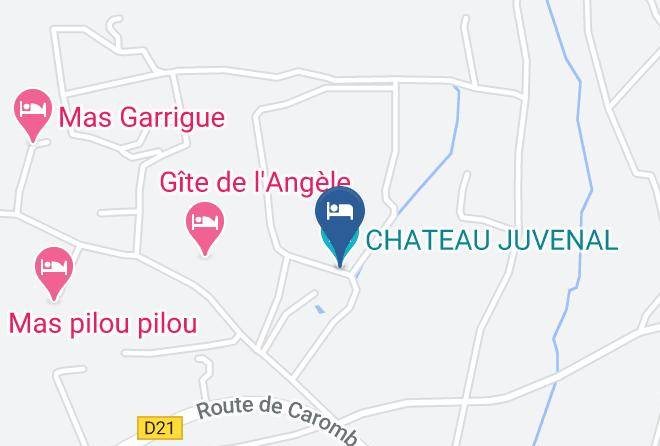 Vaucluse - Chateau Juvenal Maps