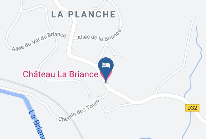 Haute Vienne - Chateau La Briance Maps