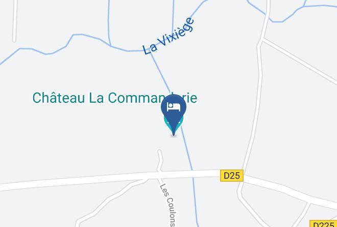 Aude - Chateau La Commanderie Maps