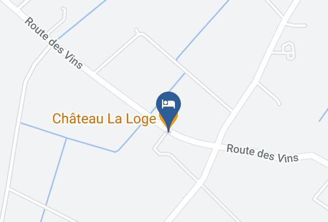 Haute Garonne - Chateau La Loge Maps