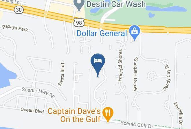 Okaloosa - Chateau La Mer Ii Condominium Maps