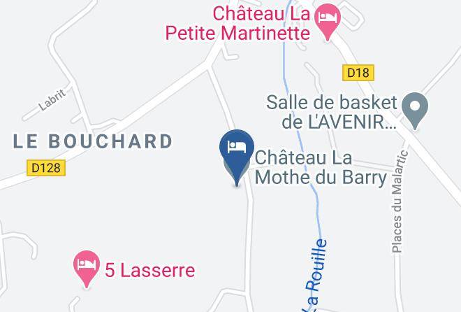 Gironde - Chateau La Mothe Du Barry Maps