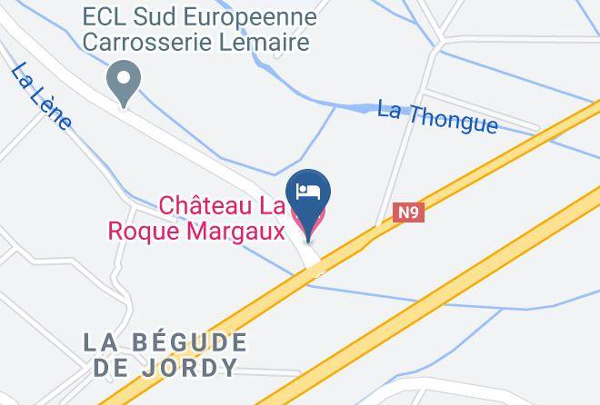 Chateau La Roque Margaux Map
