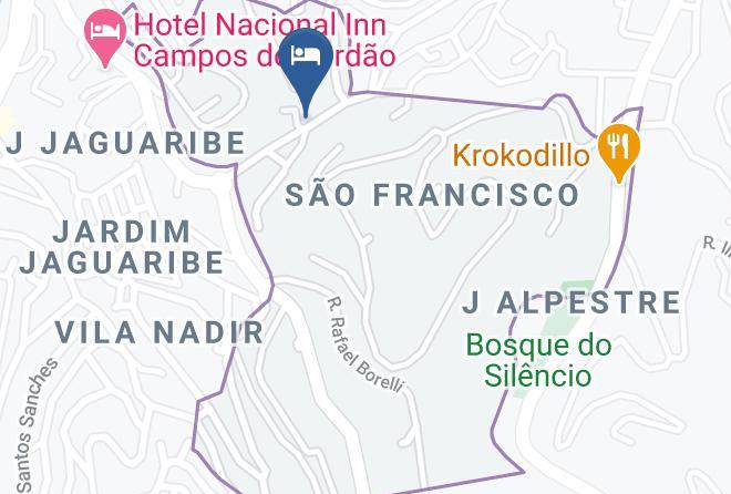 Campos Do Jordao - Chateau La Villette Maps