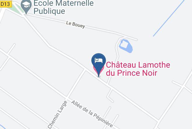 Gironde - Chateau Lamothe Du Prince Noir Maps