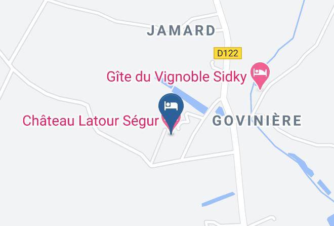 Gironde - Chateau Latour Segur Maps