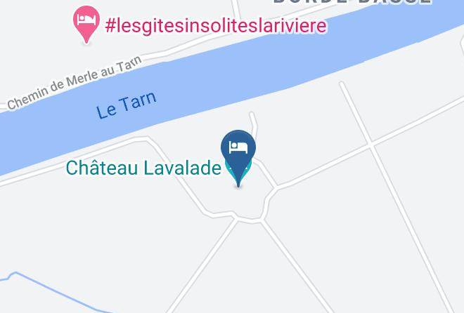 Tarn Et Garonne - Chateau Lavalade Maps