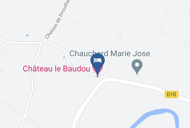 Gironde - Chateau Le Baudou Maps