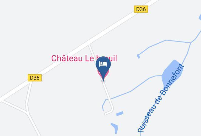 Indre - Chateau Le Breuil Maps
