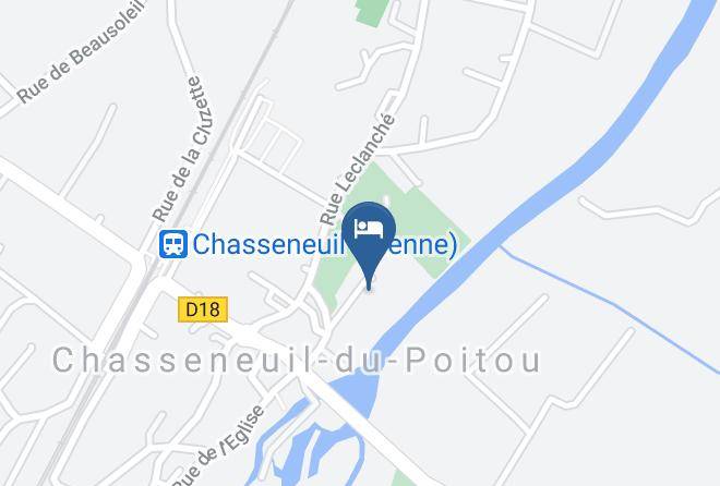 Vienne - Chateau Le Clos De La Ribaudiere Maps