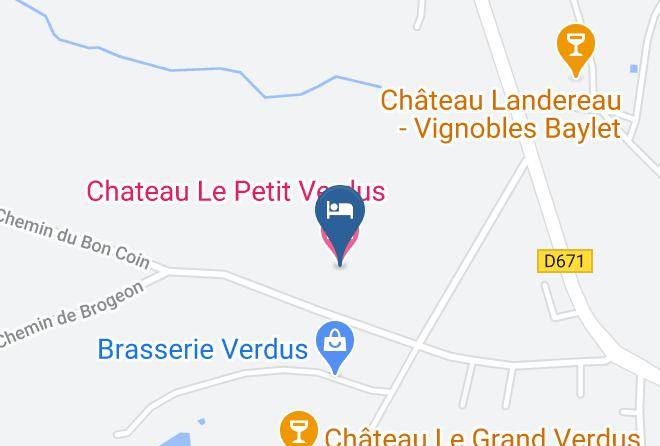 Gironde - Chateau Le Petit Verdus Maps