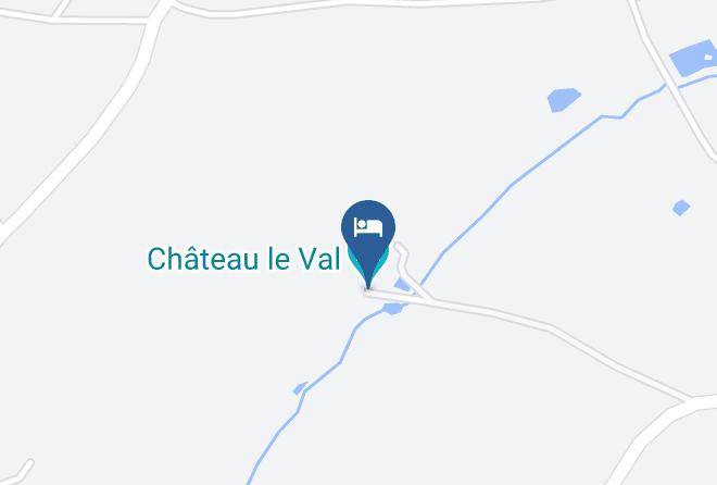 Manche - Chateau Le Val Maps