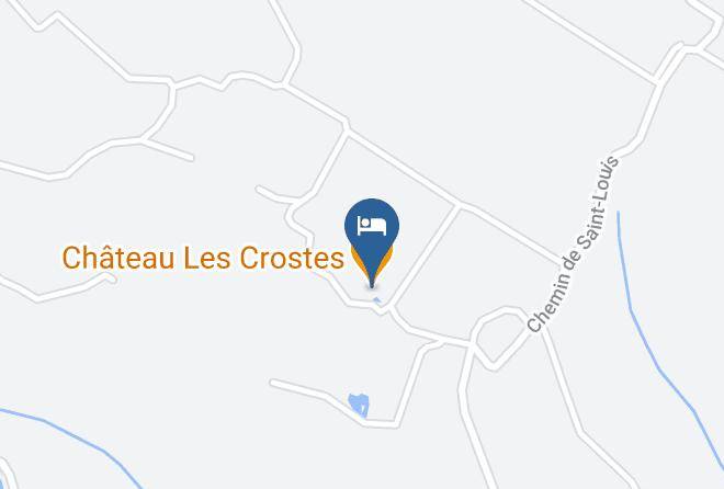 Var - Chateau Les Crostes Maps