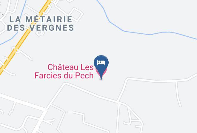 Dordogne - Chateau Les Farcies Du Pech Maps